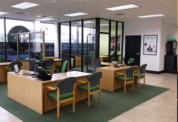 Construction Management and Interior Renovation at a bank branch